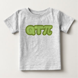 Q T Pi (greens) Baby T-Shirt
