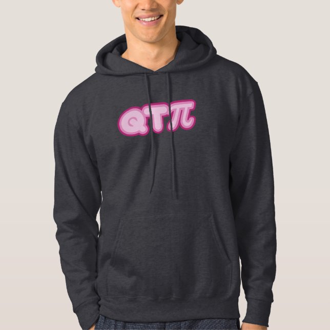 Q T Pi (pinks) Hoodie (Front)