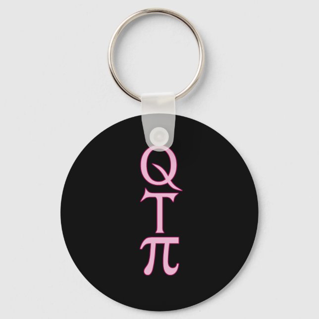 Q T Pi Products Key Ring (Front)