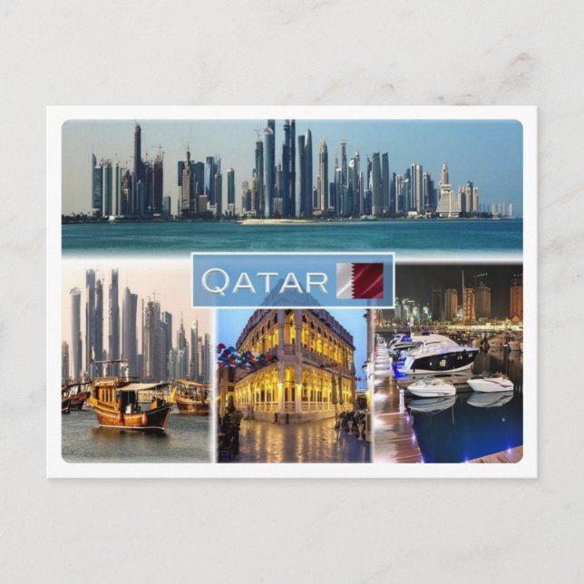 QA Qatar - Postcard (Front)