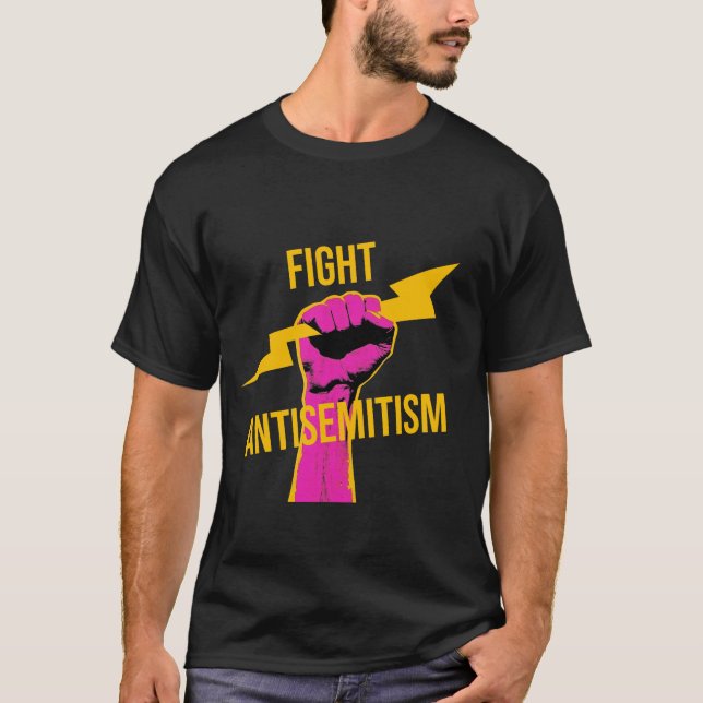 QAA Fight Antisemitism T-Shirt (Front)