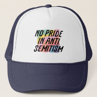 QAA No Pride In Antisemitism Hate Trucker Hat