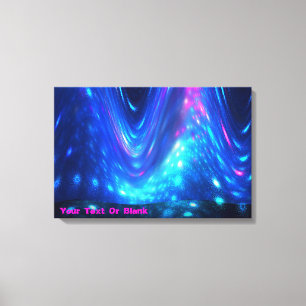 Qaanaaq - Northern Lights Canvas Print