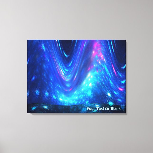 Qaanaaq - Northern Lights Canvas Print (Front)