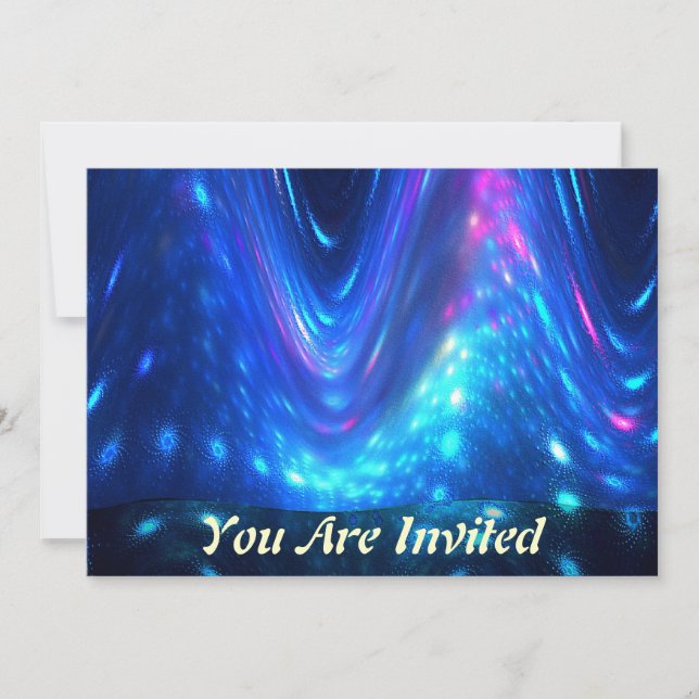 Qaanaaq - Northern Lights Invitation (Front)