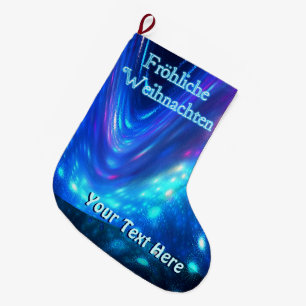 Qaanaaq - Northern Lights Large Christmas Stocking