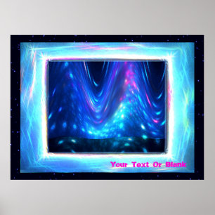 Qaanaaq - Northern Lights Poster