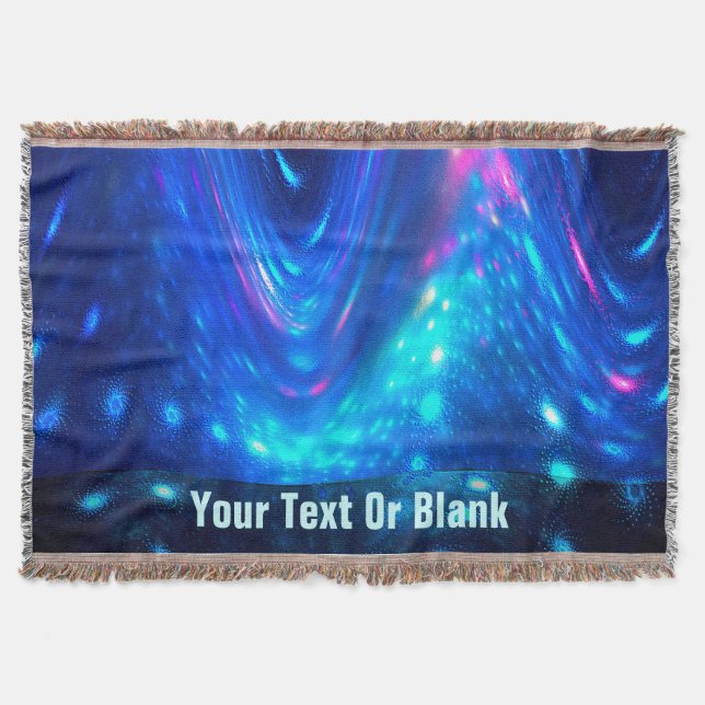 Qaanaaq - Northern Lights Throw Blanket (Front)