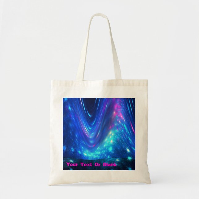 Qaanaaq - Northern Lights Tote Bag (Front)
