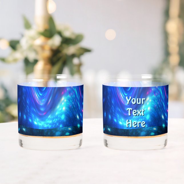 Qaanaaq - Northern Lights Whiskey Glass (Insitu (Wedding))