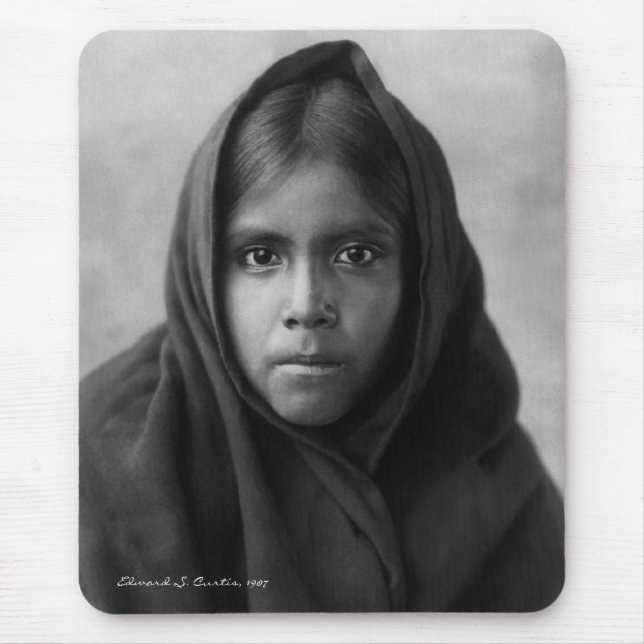 Qahatika Girl Mouse Mat (Front)