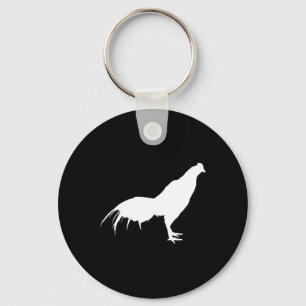 Qaib Thai Rooster Chicken Key Ring