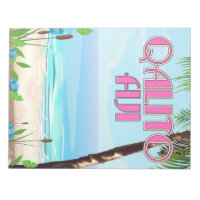 Qalito Fiji travel poster