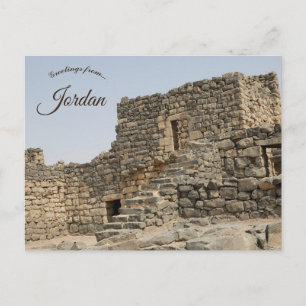 Qasr Al-Azraq Jordan Postcard