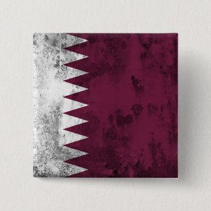 Qatar 15 Cm Square Badge