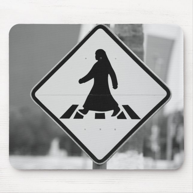 Qatar, Ad Dawhah, Doha. Arabian Pedestrian 3 Mouse Mat (Front)