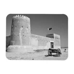 Qatar, Al Zubarah. Al-Zubarah Fort (b.1938) now Magnet