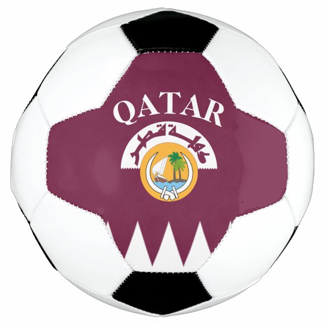 qatar arms soccer ball (Front)