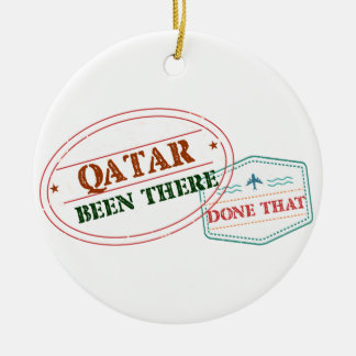Qatar Been There Done That Ceramic Tree Decoration