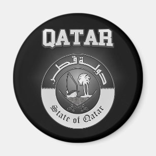 Qatar Coat of Arms Magnet
