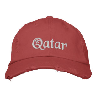 Qatar Embroidered Baseball Hat