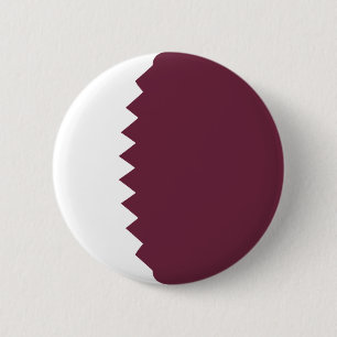 Qatar Fisheye Flag Button