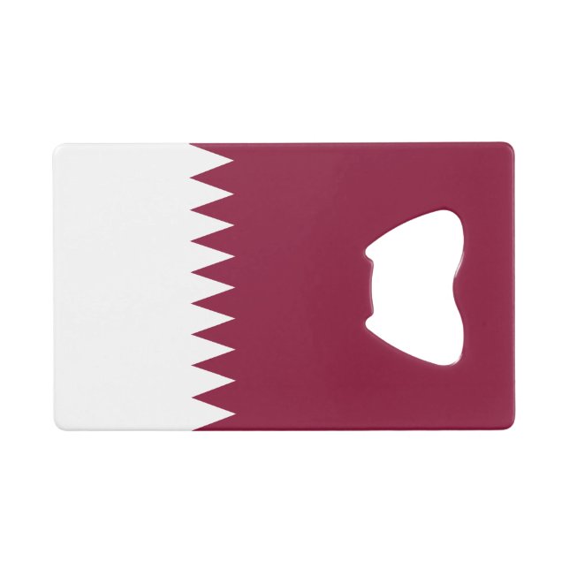 Qatar Flag (Front (Horizontal))