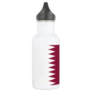 Qatar Flag 532 Ml Water Bottle
