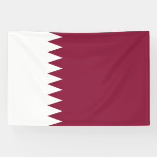 Qatar Flag Banner