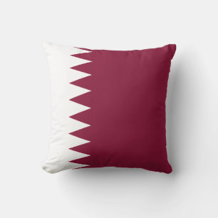 Qatar Flag Cushion