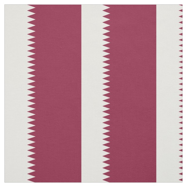 Qatar Flag Fabric (Swatch)