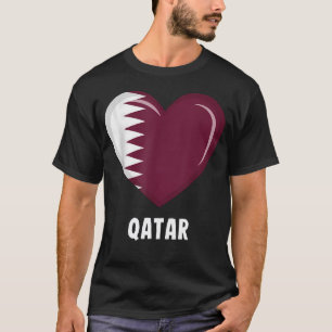 Qatar Flag Jersey T-Shirt