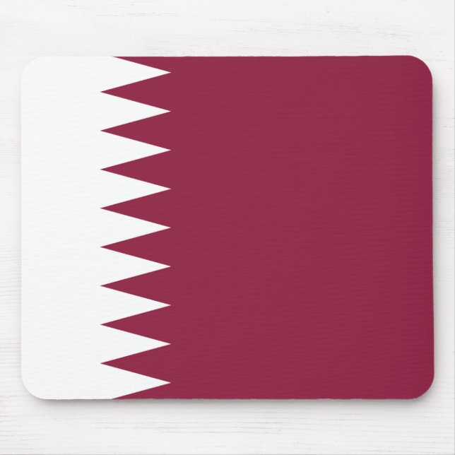 Qatar Flag Mouse Mat (Front)