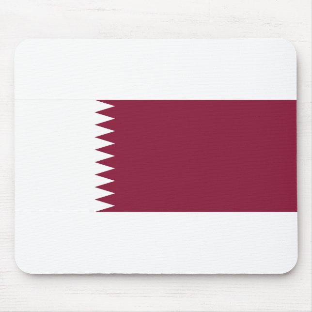 Qatar Flag Mouse Mat (Front)