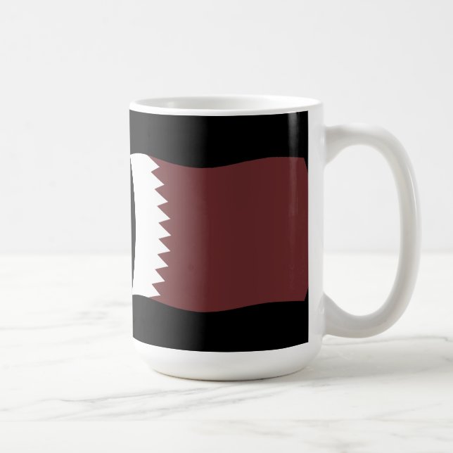 Qatar Flag Mug (Right)