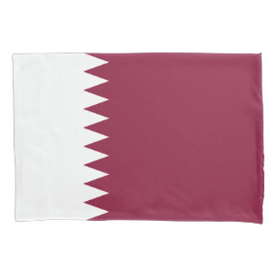 Qatar Flag Pillowcase
