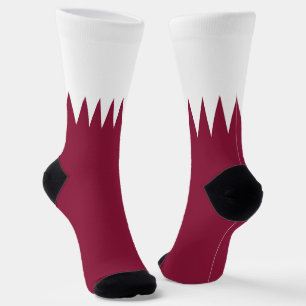 Qatar Flag Socks