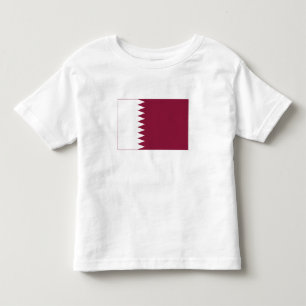Qatar Flag Toddler T-Shirt