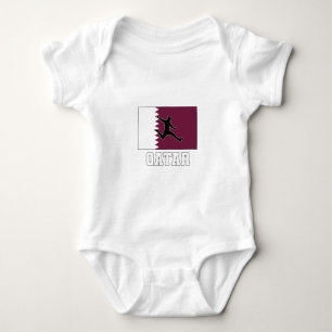 Qatar Football Soccer National Team Baby Bodysuit