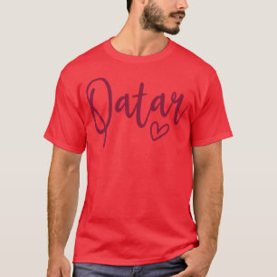 Qatar Heart Women's Love Qatar T-Shirt