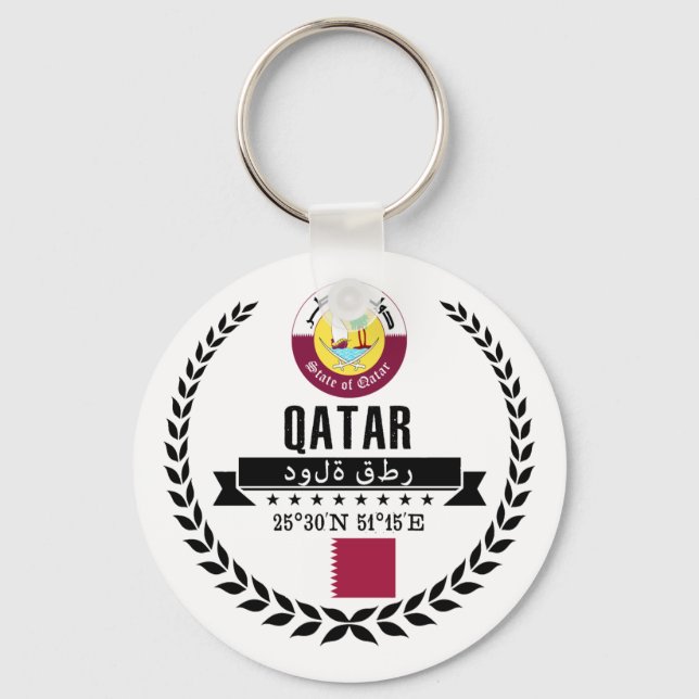 Qatar Key Ring (Front)