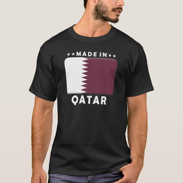 Qatar Made T-Shirt (Front)