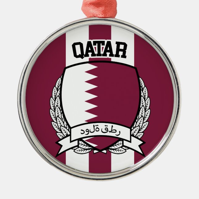 Qatar Metal Tree Decoration (Front)