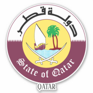 Qatar National National Emblem Patriotic 