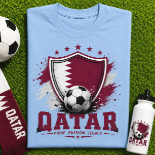 Qatar Soccer Fan Football World Cup Supporter T-Shirt
