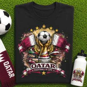 Qatar Soccer Fan Football World Cup Supporter T-Shirt