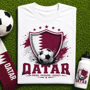 Qatar Soccer Fan Football World Cup Supporter T-Shirt