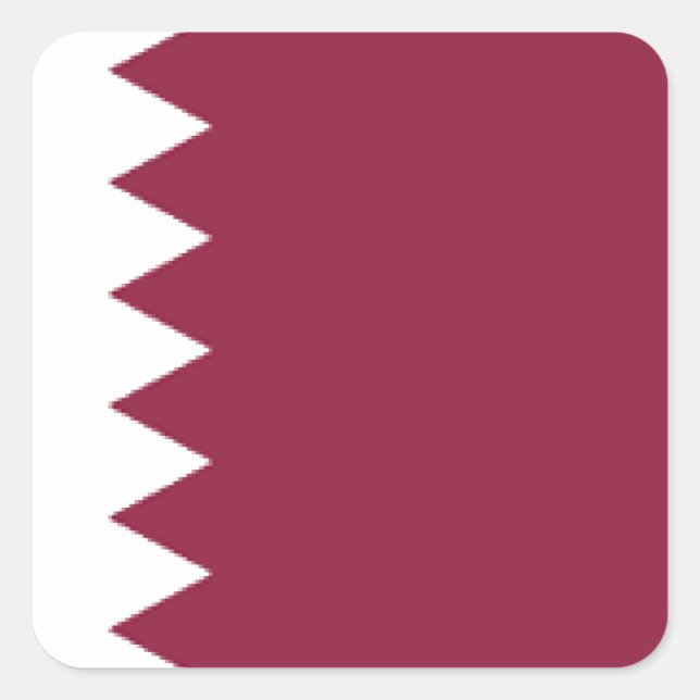 Qatar Square Sticker (Front)