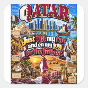 Qatar sticker