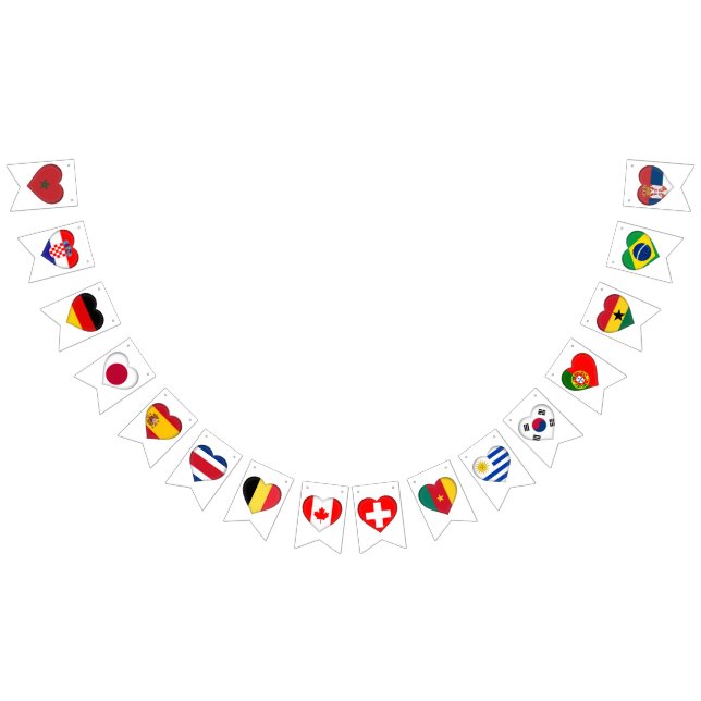 Qatar Tournament Country Flags Group E,F,G,H, (All)